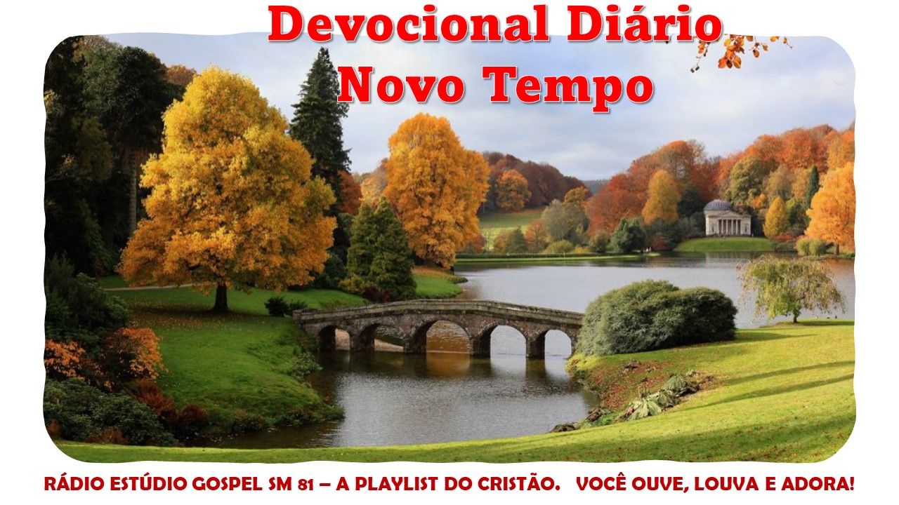 Devocional Diário Novo Tempo 18/11/2023
